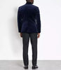 Mens Deep Sea Blue Velvet Tuxedo