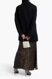 Womens 3 4 Length Black Double Breasted Wool Coat