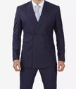 Navy Blue Double Breasted Suit Mens