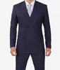 Navy Blue Double Breasted Suit Mens