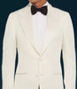 White Peak Lapel Two Button Tuxedo