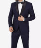 Mens Shawl Lapel Midnight Blue Tuxedo