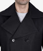 Black Long Wool Overcoat Mens