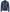 Men's Blue Biker Style Leather Jacket