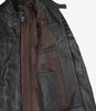 Mens Distressed Brown Biker Style Leather Jacket