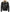 Men's Fur Collar Black Bomber Leather Jacket