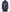 Mens Real Leather 3/4 Length Blue Car Coat