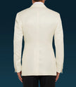 White Peak Lapel Two Button Tuxedo