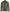 Mens Biker Racer Dark Green Leather Jacket