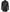 Men's Black Leather Coat With Brown Detailing