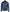 Mens Classic Blue Biker Style Leather Jacket