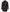 Mens 3/4 Length Black Quilted Polyester Coat With Brown Detailing