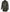 Men's Olive Green 3/4 Length Leather Car Coat