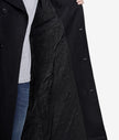Black Long Wool Overcoat Mens