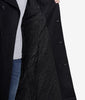 Black Long Wool Overcoat Mens