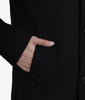 Single Breasted Knee Length Wool Coat Mens