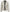 Mens Shirt Collar White Leather Jacket