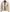 Mens Shirt Collar Beige Leather Jacket