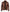 Reeves Brown Shirt Collar Front Zip Men Stylish Pebbled Leather Jacket