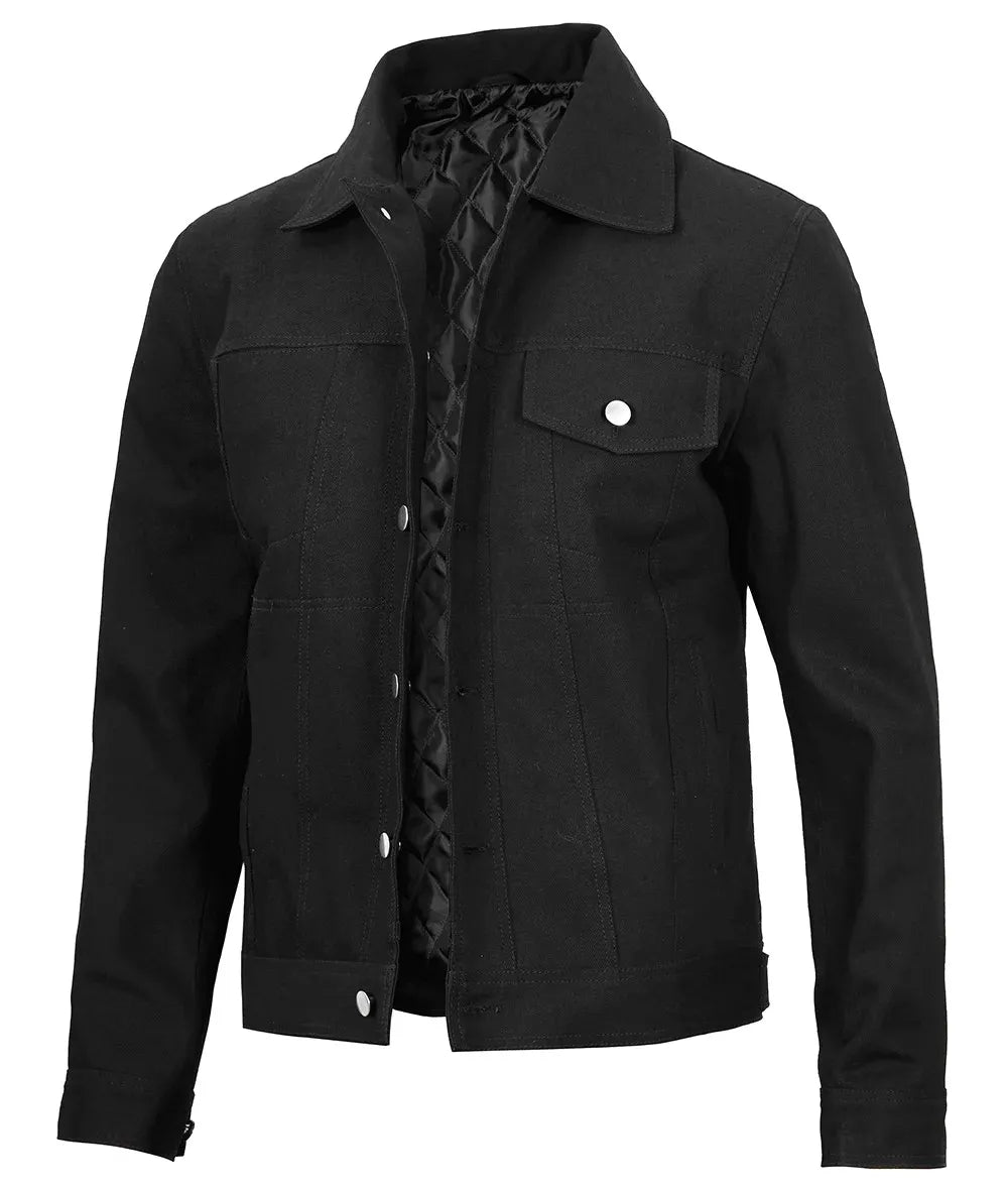 Rip Wheeler Black Trucker Jacket