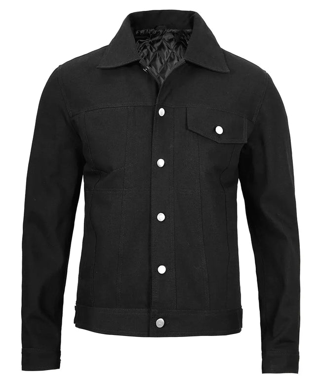 Rip Wheeler Black Trucker Jacket