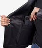 Women Black Asymmetrical Leather Jacket