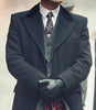 Black Wool Overcoat Men