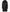Women's 3/4 Length Black Leather Hooded Coat