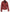 Women's Red Asymmetrical Belted Biker Style Leather Jacket