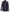 Womens Three Button Purple Leather Blazer