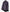Womens Asymmetrical Purple Leather Peplum Jacket