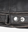 Women's Quilted Distressed Brown Real Lambskin Leather Biker Style Jacket
