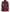 Womens Three Button Burgundy Leather Blazer