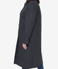 Womens Charcoal Grey Wool Overcoat