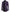 Womens Three Button Purple Leather Blazer