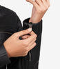 Womens Tall Black Leather Cafe Racer Jacket