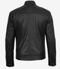 Men's Bickford Black Leather Jacket – Real Lambskin