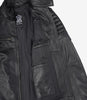 Mens Black Cafe Racer Leather Jacket