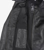 Womens Black Real Leather Moto Jacket