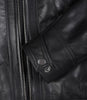 Womens Black Real Leather Motorcycle Jacket