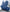 Mens Real Leather Blue Gloves