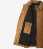 Light Brown Womens Suede Coat