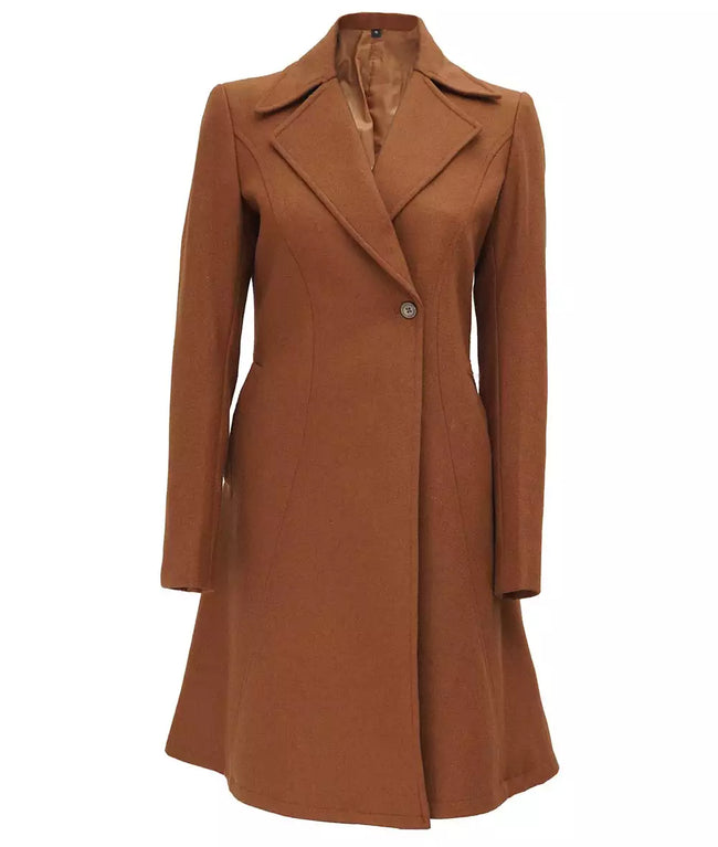 Women Double Breasted Coat