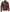Mens Tall Brown Waxed Perforated Leather Jacket