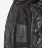 Womens Ruboff Brown Distressed Biker Leather Jacket