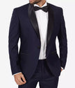 Mens Shawl Lapel Midnight Blue Tuxedo