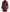 Mens Real Leather Maroon Car Coat