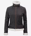 Women Brown B3 Bomber Jacket
