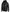 Mens Tall Black Leather Bomber Jacket with Removable Hood