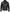Moffit Black Leather Moto Jacket For Men